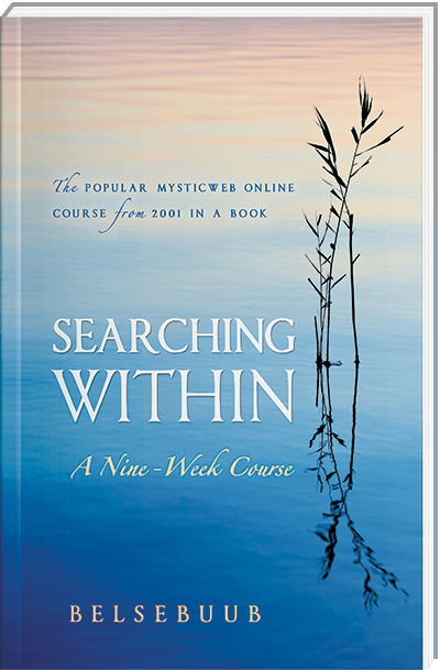 Book cover design for Belsebuub's Searching Within book